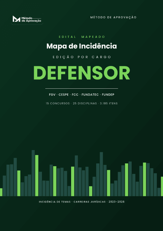 Capa — Mapa de Incidência: Defensor