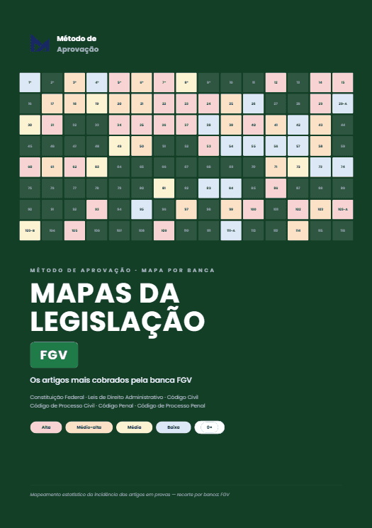 Capa — Mapas da Legislação: FGV